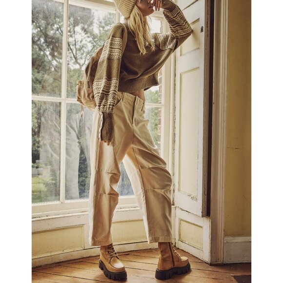 🎉LAST CHANCE🎉 FREE PEOPLE We The Free Oxford Suede Sling / Mushroom - Picture 8 of 8